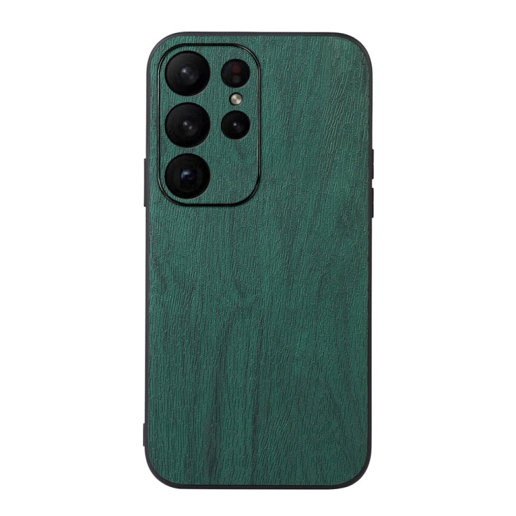 Custodia per telefono in PU con struttura in legno, For Samsung Galaxy A14 5G, For Samsung Galaxy S23+ 5G, For Samsung Galaxy S23 Ultra 5G