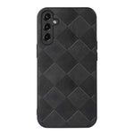 Custodia per telefono in PU scozzese intrecciata, For Samsung Galaxy A14 5G, For Samsung Galaxy S23+ 5G, For Samsung Galaxy S23 Ultra 5G