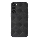 Custodia per telefono in PU scozzese intrecciata, For Samsung Galaxy A14 5G, For Samsung Galaxy S23+ 5G, For Samsung Galaxy S23 Ultra 5G
