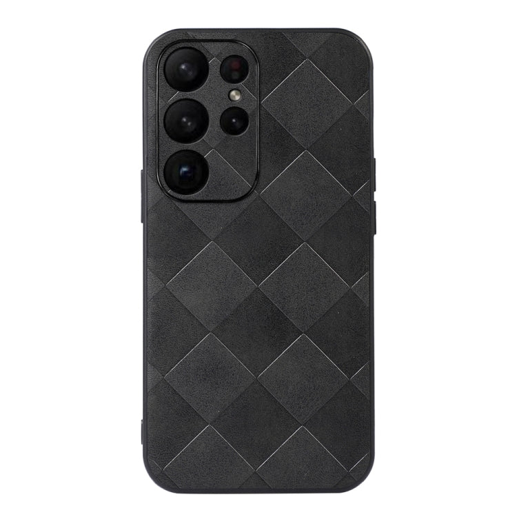 Custodia per telefono in PU scozzese intrecciata, For Samsung Galaxy A14 5G, For Samsung Galaxy S23+ 5G, For Samsung Galaxy S23 Ultra 5G