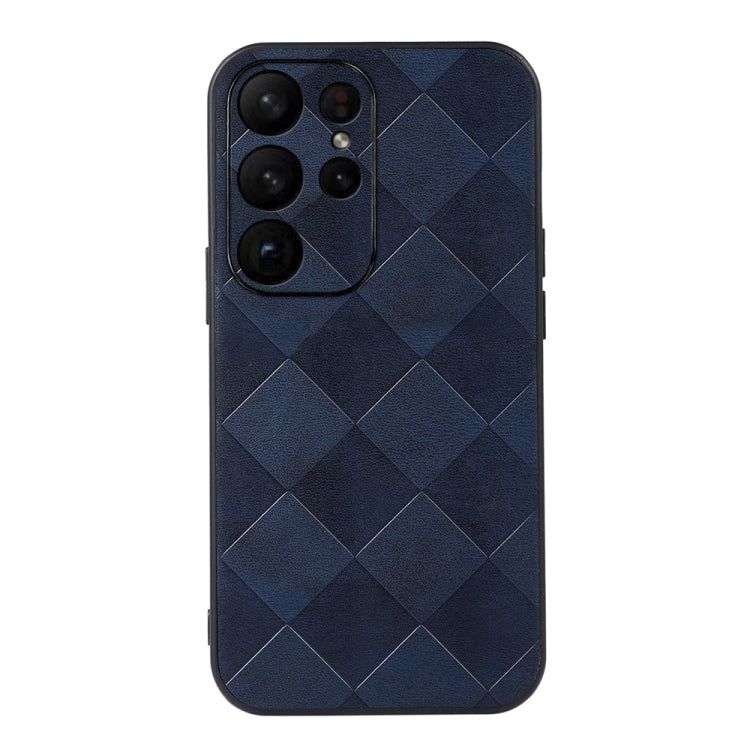 Custodia per telefono in PU scozzese intrecciata, For Samsung Galaxy A14 5G, For Samsung Galaxy S23+ 5G, For Samsung Galaxy S23 Ultra 5G