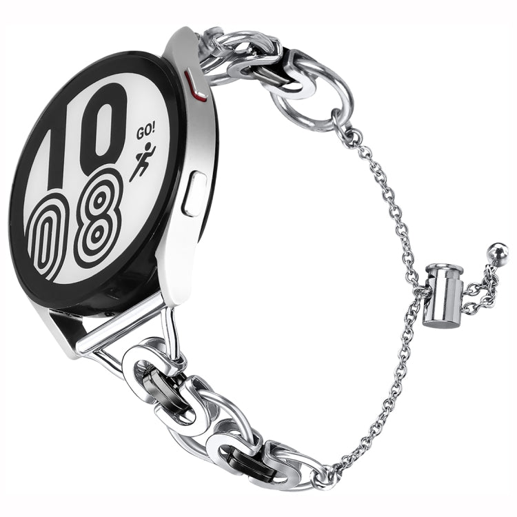 Cinturino per orologio stile B con catena a perline a cerchio singolo da 20 mm