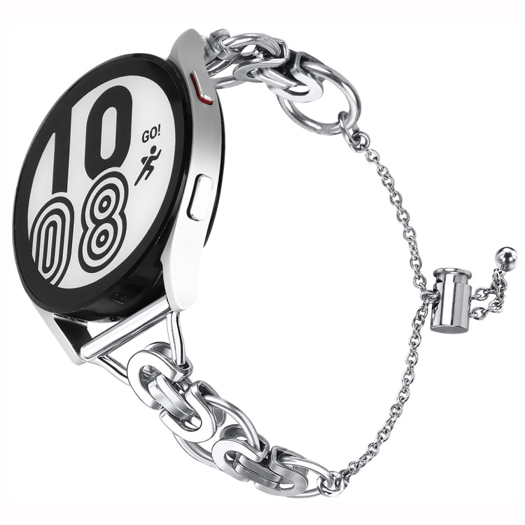 Cinturino per orologio stile B con catena a perline a cerchio singolo da 20 mm
