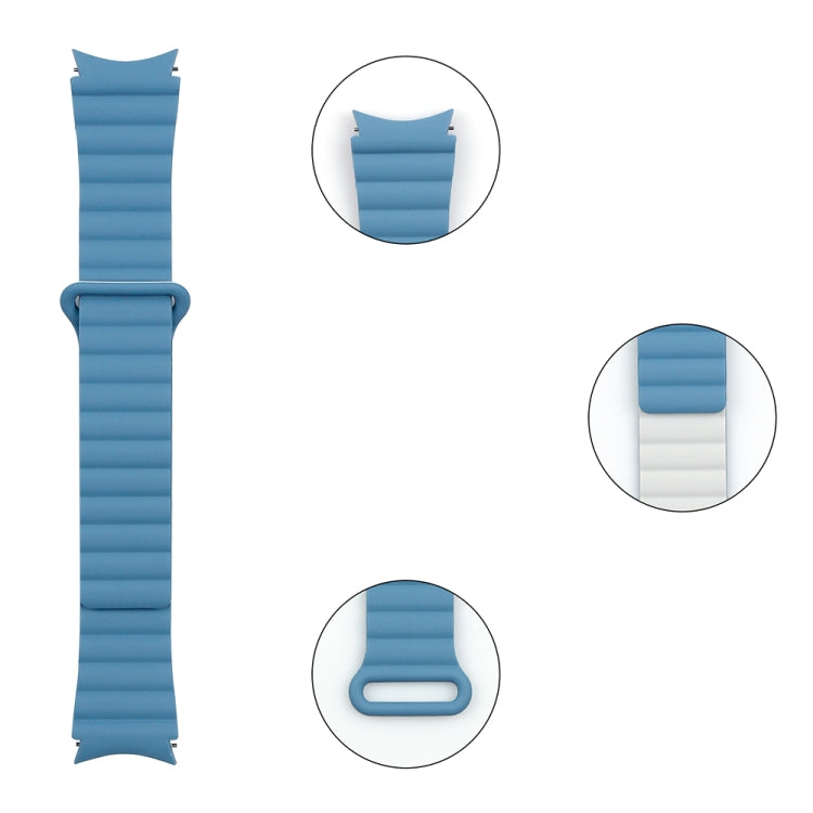 Per cinturino magnetico in silicone Samsung Galaxy Watch5, 20mm, 22mm