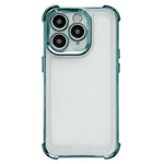 Custodia per telefono spaziale antiurto a quattro angoli galvanica, For iPhone 15 Pro Max, For iPhone 15 Pro, For iPhone 15 Plus, For iPhone 15