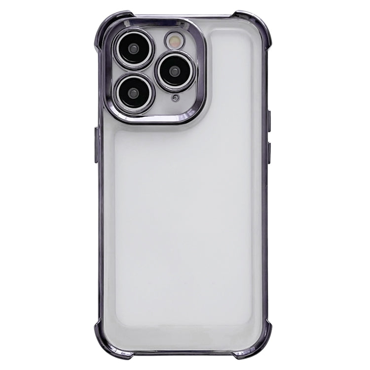 Custodia per telefono spaziale antiurto a quattro angoli galvanica, For iPhone 12 Pro Max, For iPhone 12 Pro, For iPhone 11 Pro Max, For iPhone 11