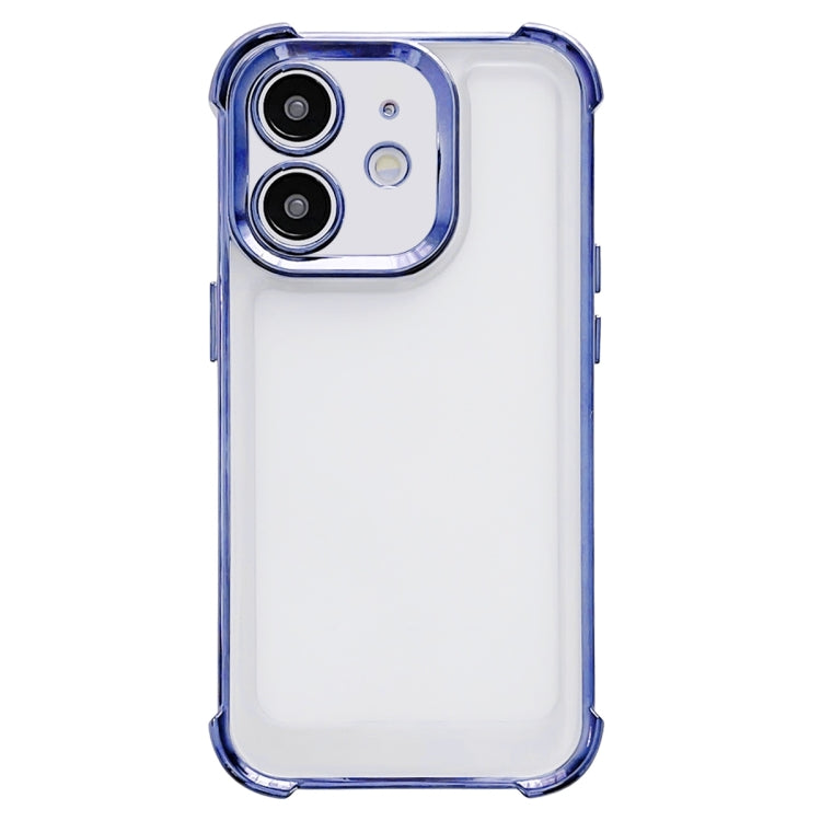 Custodia per telefono spaziale antiurto a quattro angoli galvanica, For iPhone 12 Pro Max, For iPhone 12 Pro, For iPhone 11 Pro Max, For iPhone 11