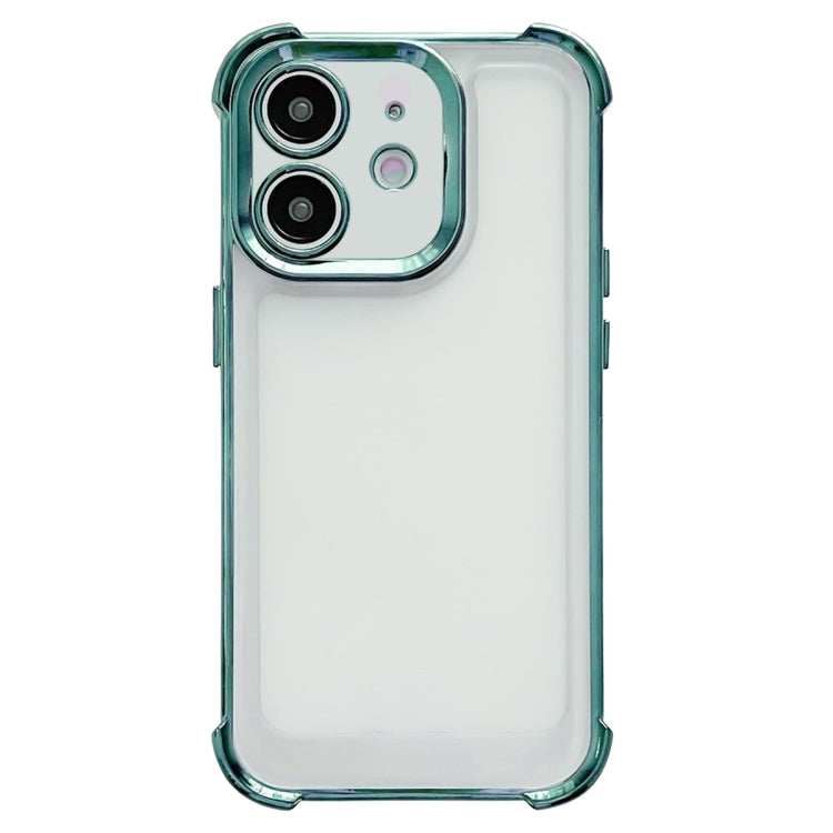 Custodia per telefono spaziale antiurto a quattro angoli galvanica, For iPhone 12 Pro Max, For iPhone 12 Pro, For iPhone 11 Pro Max, For iPhone 11
