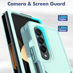 Custodia per telefono antiurto 2 in 1 PC + TPU, For Samsung Galaxy Z Fold4