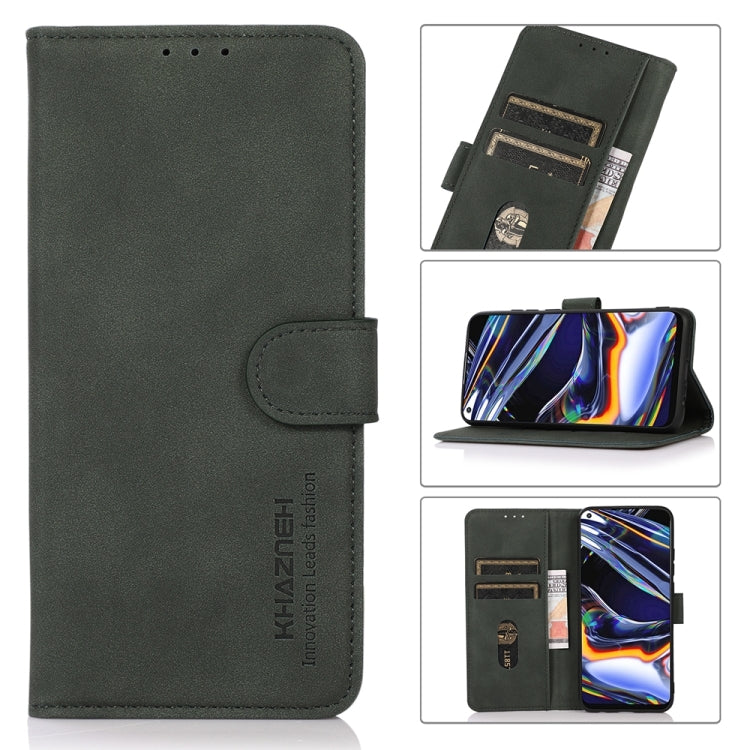 KHAZNEH Custodia per telefono in pelle con trama opaca, For Xiaomi Redmi Note 12 China, For Xiaomi Redmi Note 12 Pro 5G China