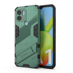 Punk Armor 2 in 1 PC + custodia per telefono in TPU con supporto invisibile, For Xiaomi Redmi A1+, For Xiaomi 12T/12T Pro/Redmi K50 Ultra