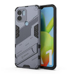 Punk Armor 2 in 1 PC + custodia per telefono in TPU con supporto invisibile, For Xiaomi Redmi A1+, For Xiaomi 12T/12T Pro/Redmi K50 Ultra