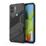 Punk Armor 2 in 1 PC + custodia per telefono in TPU con supporto invisibile, For Xiaomi Redmi A1+, For Xiaomi 12T/12T Pro/Redmi K50 Ultra