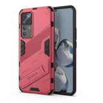 Punk Armor 2 in 1 PC + custodia per telefono in TPU con supporto invisibile, For Xiaomi Redmi A1+, For Xiaomi 12T/12T Pro/Redmi K50 Ultra