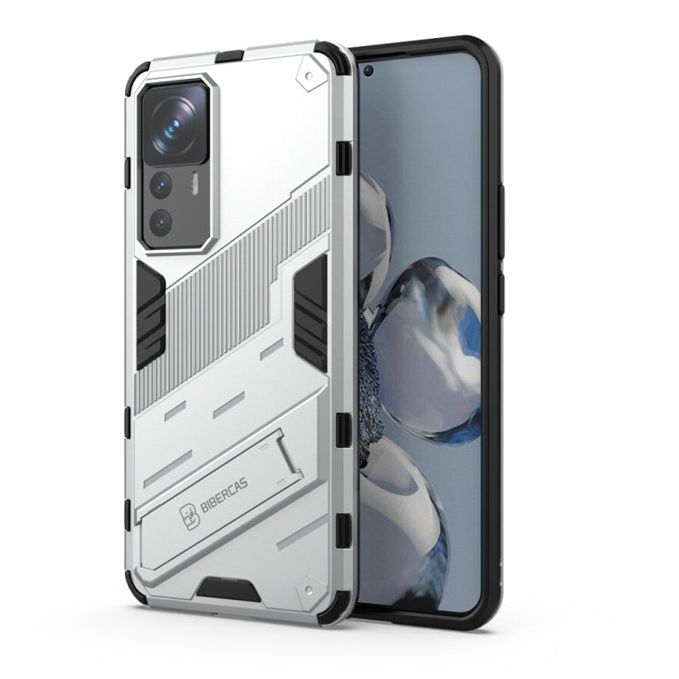 Punk Armor 2 in 1 PC + custodia per telefono in TPU con supporto invisibile, For Xiaomi Redmi A1+, For Xiaomi 12T/12T Pro/Redmi K50 Ultra