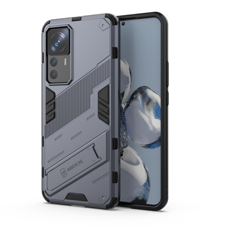 Punk Armor 2 in 1 PC + custodia per telefono in TPU con supporto invisibile, For Xiaomi Redmi A1+, For Xiaomi 12T/12T Pro/Redmi K50 Ultra