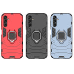 Supporto per anello magnetico PC + custodia per telefono in TPU, For Samsung Galaxy A14 5G