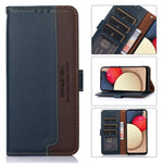 KHAZNEH Custodia per telefono RFID in pelle con texture Litchi, For Xiaomi Redmi Note 12 China, For Xiaomi Redmi Note 12 Pro 5G China
