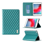 Elegante custodia per tablet in pelle a vibrazione orizzontale con trama rombica, For iPad Pro 11 2022 / 2021 / 2020, For iPad mini 6 / mini 2024, For iPad mini 5 / 4 / 3 / 2 / 1, For iPad Pro 10.5 2019 / 10.2