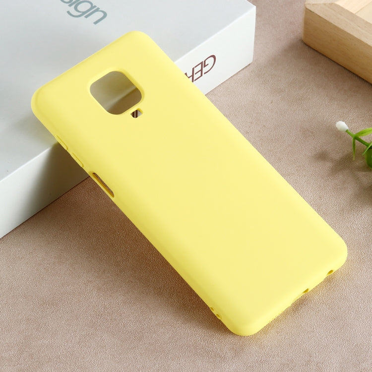 Cover protettiva anticaduta per telefono cellulare a copertura totale in silicone liquido tinta unita, For Xiaomi Redmi Note 9 Pro Max, For Xiaomi Redmi K30 Pro