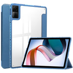 Custodia Smart Tablet in pelle con cover posteriore trasparente a 3 pieghe, For Xiaomi Redmi Pad 10.6
