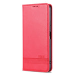Custodia per telefono in pelle con texture di vitello magnetica AZNS, For vivo Y02s 4G/Y16 4G, For Honor X40