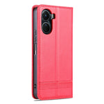 Custodia per telefono in pelle con texture di vitello magnetica AZNS, For vivo Y02s 4G/Y16 4G, For Honor X40