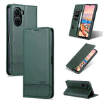 Custodia per telefono in pelle con texture di vitello magnetica AZNS, For vivo Y02s 4G/Y16 4G, For Honor X40