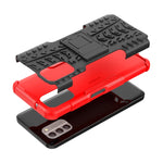 Gomma Texture TPU + Custodia per telefono PC con supporto, For Nokia G400 5G