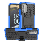 Gomma Texture TPU + Custodia per telefono PC con supporto, For Nokia G400 5G