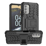 Gomma Texture TPU + Custodia per telefono PC con supporto, For Nokia G400 5G