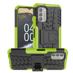 Gomma Texture TPU + Custodia per telefono PC con supporto, For Nokia G400 5G