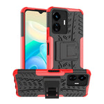 Gomma Texture TPU + Custodia per telefono PC con supporto, For vivo Y77, For Samsung Galaxy A04 / M13 5G, For Motorola Edge 2022