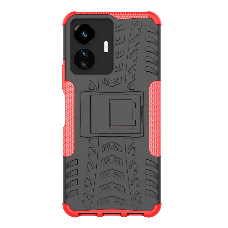 Gomma Texture TPU + Custodia per telefono PC con supporto, For vivo Y77, For Samsung Galaxy A04 / M13 5G, For Motorola Edge 2022