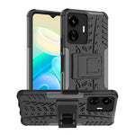 Gomma Texture TPU + Custodia per telefono PC con supporto, For vivo Y77, For Samsung Galaxy A04 / M13 5G, For Motorola Edge 2022