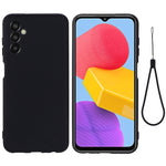 Custodia per telefono a copertura totale antiurto in silicone liquido tinta unita, For Realme C33, For Samsung Galaxy A14 5G, For Samsung Galaxy F13 4G, For Xiaomi Redmi A1+/Poco C50