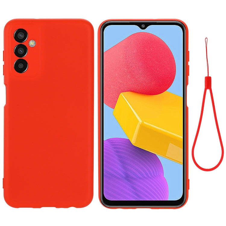 Custodia per telefono a copertura totale antiurto in silicone liquido tinta unita, For Realme C33, For Samsung Galaxy A14 5G, For Samsung Galaxy F13 4G, For Xiaomi Redmi A1+/Poco C50