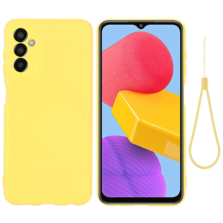 Custodia per telefono a copertura totale antiurto in silicone liquido tinta unita, For Realme C33, For Samsung Galaxy A14 5G, For Samsung Galaxy F13 4G, For Xiaomi Redmi A1+/Poco C50