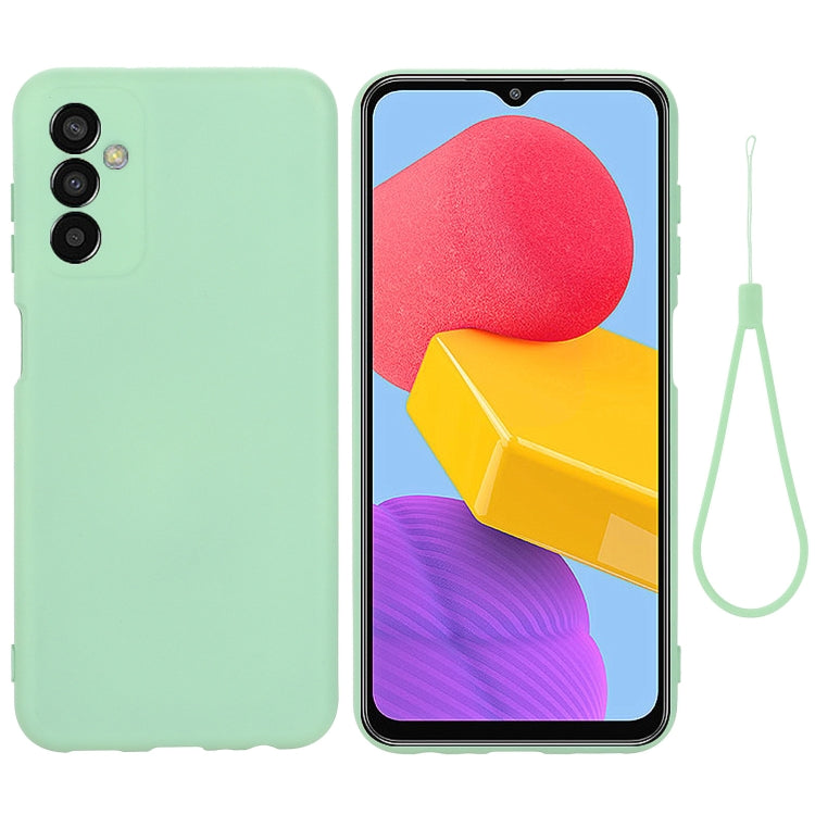 Custodia per telefono a copertura totale antiurto in silicone liquido tinta unita, For Realme C33, For Samsung Galaxy A14 5G, For Samsung Galaxy F13 4G, For Xiaomi Redmi A1+/Poco C50