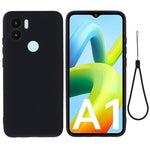 Custodia per telefono a copertura totale antiurto in silicone liquido tinta unita, For Realme C33, For Samsung Galaxy A14 5G, For Samsung Galaxy F13 4G, For Xiaomi Redmi A1+/Poco C50