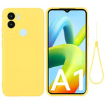 Custodia per telefono a copertura totale antiurto in silicone liquido tinta unita, For Realme C33, For Samsung Galaxy A14 5G, For Samsung Galaxy F13 4G, For Xiaomi Redmi A1+/Poco C50