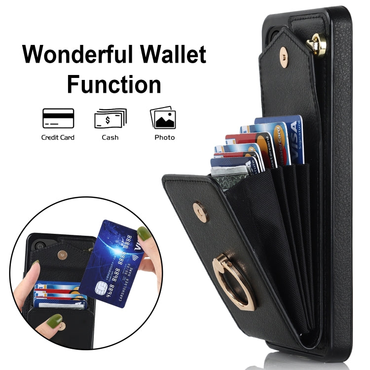 Custodia per telefono con slot per schede RFID con supporto ad anello, For Samsung Galaxy A53 5G, For Samsung Galaxy A71 5G, For Samsung Galaxy S20, For Samsung Galaxy S20 Ultra