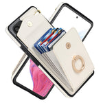 Custodia per telefono con slot per schede RFID con supporto ad anello, For Samsung Galaxy A53 5G, For Samsung Galaxy A71 5G, For Samsung Galaxy S20, For Samsung Galaxy S20 Ultra