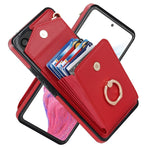 Custodia per telefono con slot per schede RFID con supporto ad anello, For Samsung Galaxy A53 5G, For Samsung Galaxy A71 5G, For Samsung Galaxy S20, For Samsung Galaxy S20 Ultra
