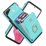 Custodia per telefono con slot per schede RFID con supporto ad anello, For Samsung Galaxy A53 5G, For Samsung Galaxy A71 5G, For Samsung Galaxy S20, For Samsung Galaxy S20 Ultra