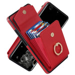 Custodia per telefono con slot per schede RFID con supporto ad anello, For Samsung Galaxy A53 5G, For Samsung Galaxy A71 5G, For Samsung Galaxy S20, For Samsung Galaxy S20 Ultra