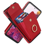 Custodia per telefono con slot per schede RFID con supporto ad anello, For Samsung Galaxy S20 FE, For Samsung Galaxy S20+