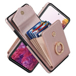 Custodia per telefono con slot per schede RFID con supporto ad anello, For Samsung Galaxy S20 FE, For Samsung Galaxy S20+