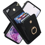 Custodia per telefono con slot per schede RFID con supporto ad anello, For Samsung Galaxy S20 FE, For Samsung Galaxy S20+