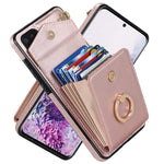 Custodia per telefono con slot per schede RFID con supporto ad anello, For Samsung Galaxy S20 FE, For Samsung Galaxy S20+